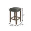 L 64,4 po et l 15,4 po transitionnel 4 pièces Comptoir Ht. Ensemble de table, bleu antique-1146269524-1146269526-1146269527