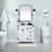 Slayton 32'' Single Bathroom Vanity with Engineered Marble Top-1196277637