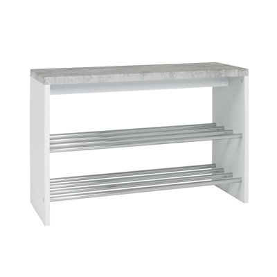 Lipson Upholstered Bench with Shoe Storage