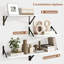 2 Piece Wood Floating Shelf