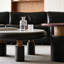 Ensemble de tables basses rondes haut de gamme pour petit appartement
