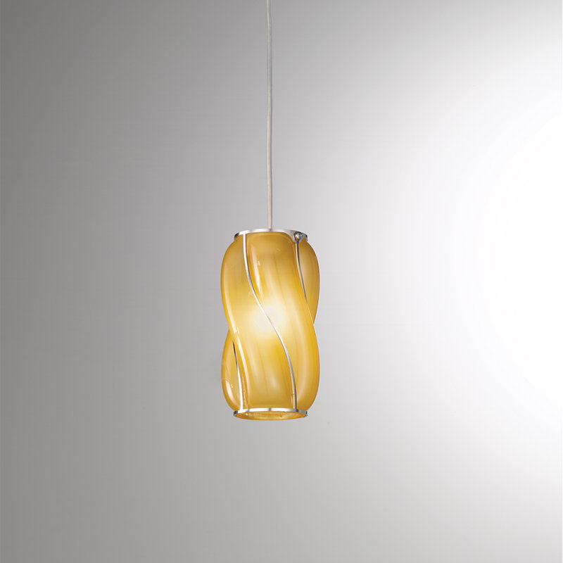Orione 1 - Light Dark Steel Unique/Statement Pendant