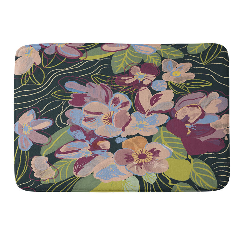 Tapis de bain Gigi Rosado Twilight, Simple - L 17 po x l 24 po