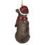 Sculpture Pitbull Holiday Dog