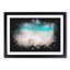 Birds View Of Bondi Beach Australia Paint Splash - Framed Print-56891125-56891126