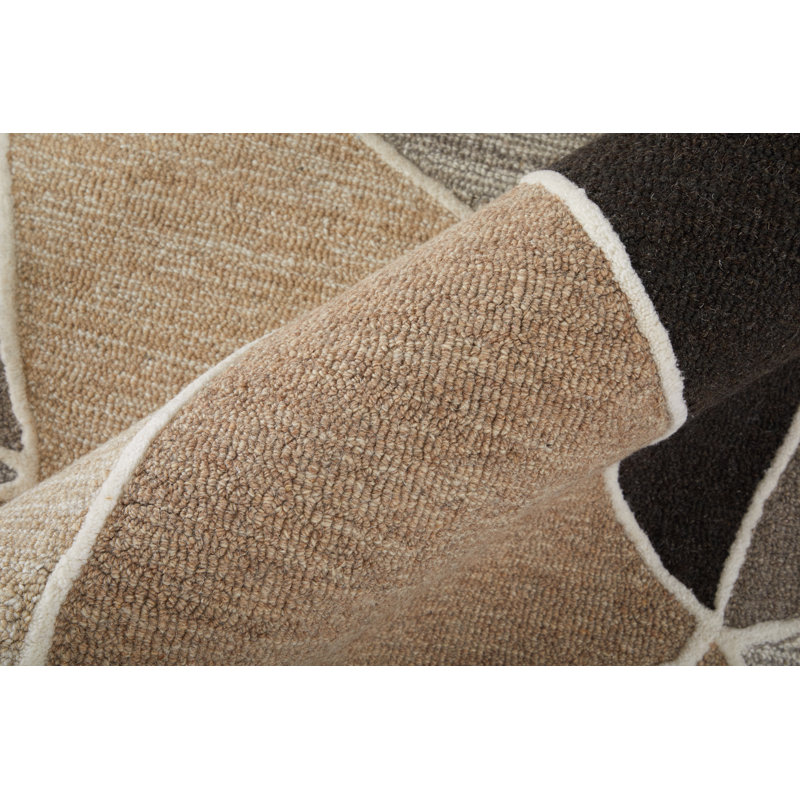 Kimball Transitional Abstract Gray Area Rug, Rectangle 5' x 8'