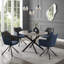 Gundolf Round Metal Base Dining Table-880138335