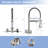 DORNBERG Pull Down Spray Kitchen Faucet-96873542