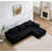 Boneless 106.3" Flannel Modular Sofa-698875746-698871965