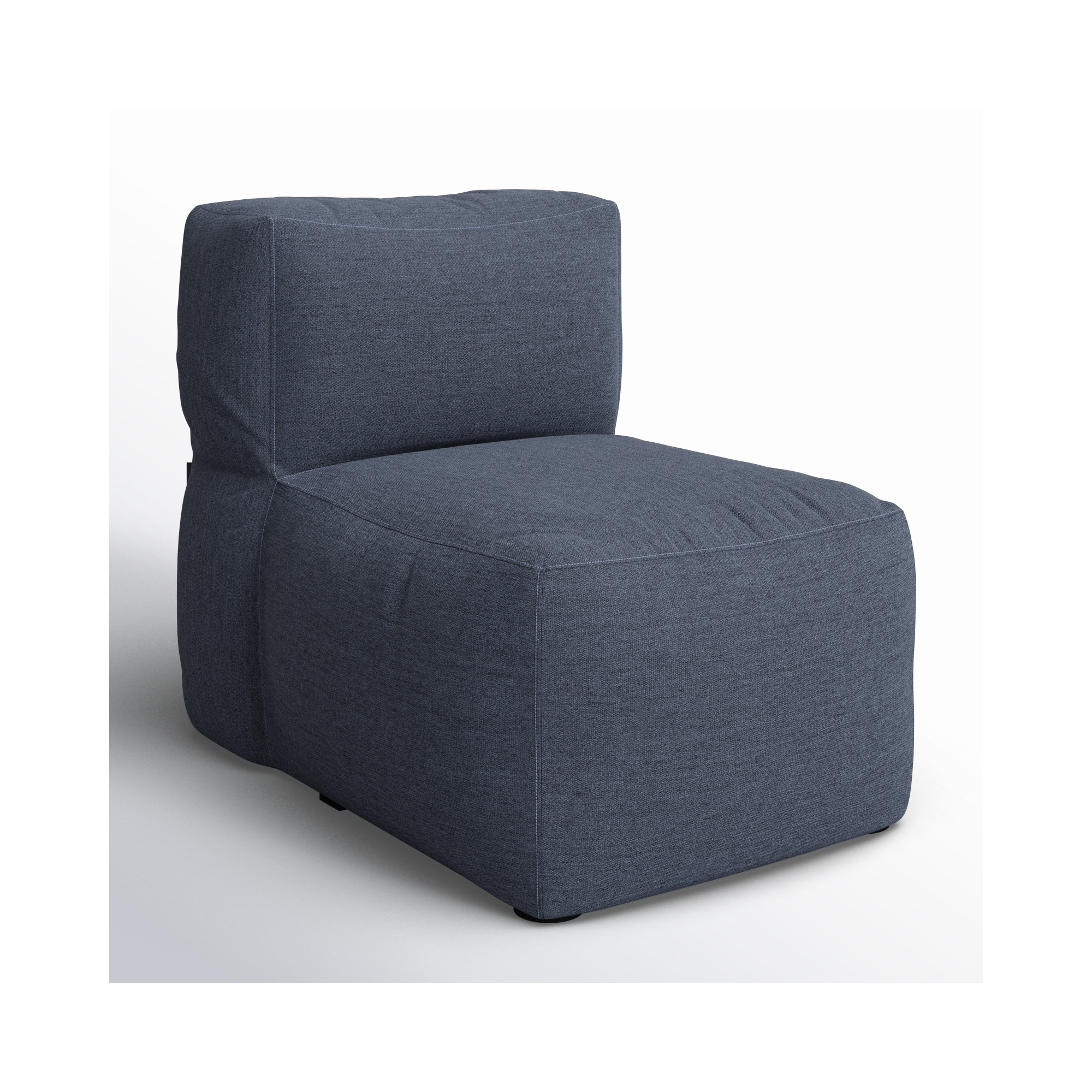 Sunbrella Outdoor Solid Modular Seating, Blue