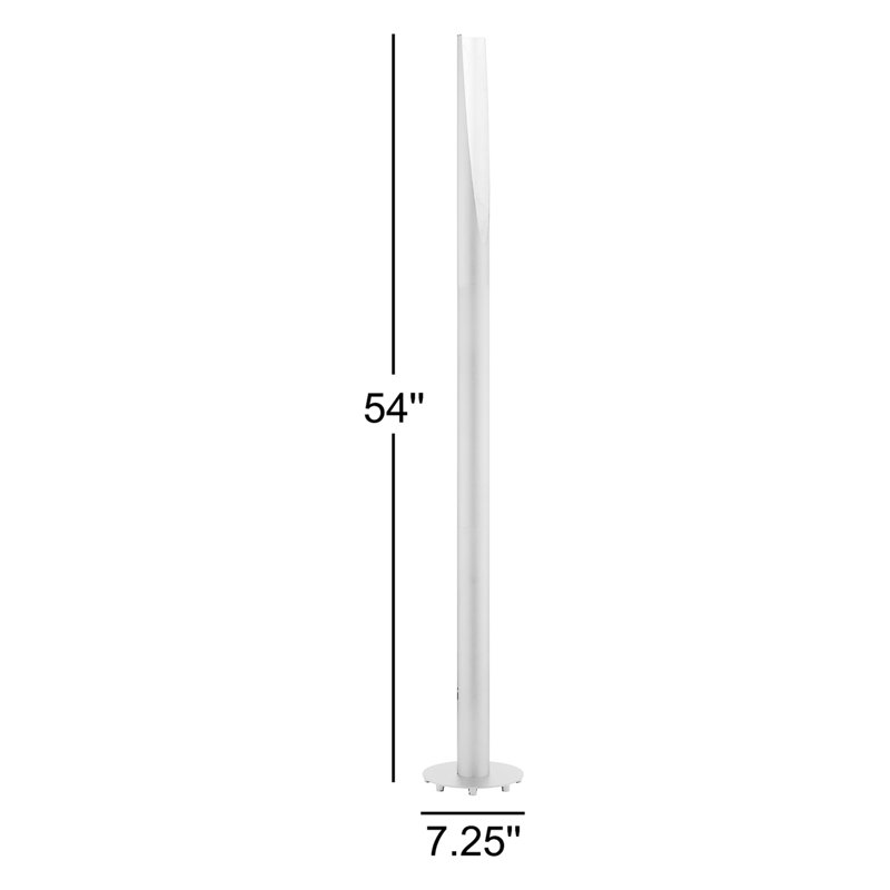 Lampe sur pied 54 po Axis, Noir et or
