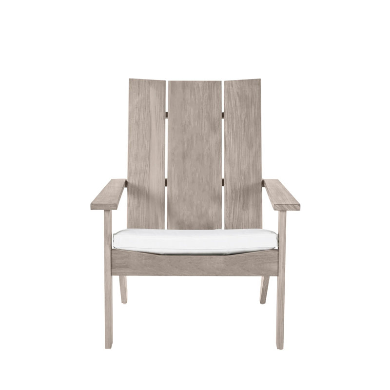 Teck Ashland Adirondack - teck naturel, Pas de soudure, Teck naturel, Perigold Palmetto Verdigris