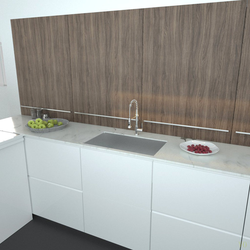 32 Inch Undermount Sink - 32"X19"X9" Undermount Stainless Steel Kitchen Sink 16 Gauge 9 Inch Deep Single Bowl Kitchen Sink Basin