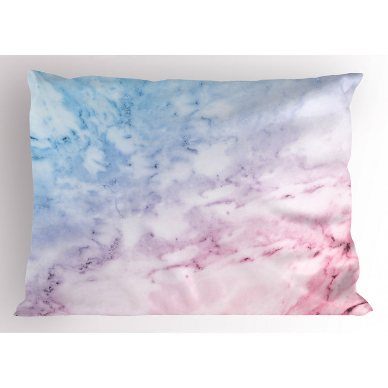 Marble Polyester Sham Set, Twin