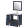 Arroyos 42'' Single Bathroom Vanity with Ceramic Top with Mirror
