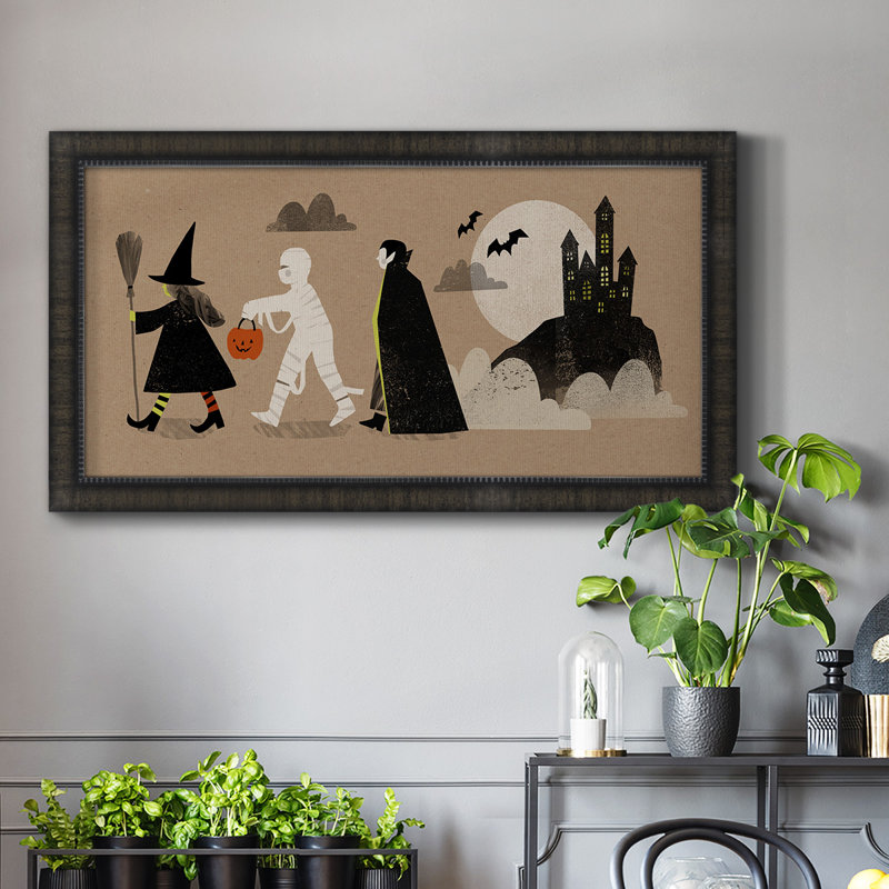 Impression graphique sur toile encadrée de qualité supérieure prête à être accrochée, Noir, H 21 po x l 37 po x P 1 po