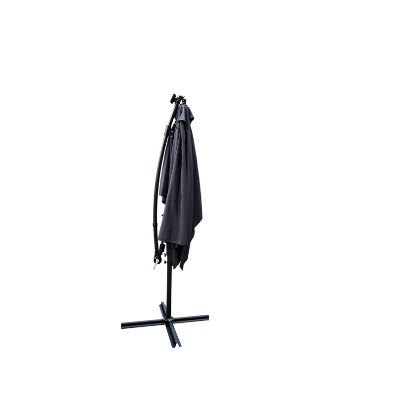 Parasol de terrasse rectangulaire de 2 x 3 m avec 26 lumières DEL solaires - Eau, pour jardin, terrasse de piscine, zone à énergie solaire
