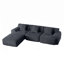 Canapé modulaire en L 113 po-123054132
