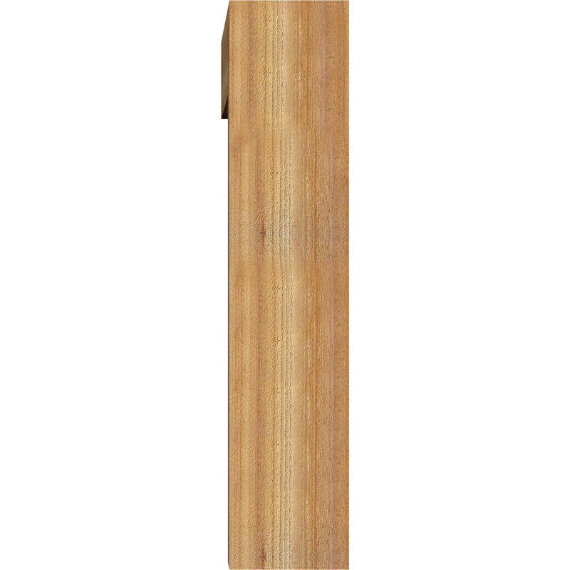 Support Funston Block avec support décalé, 38 x 38, Cèdre rouge occidental de l 8 po (scié brut)