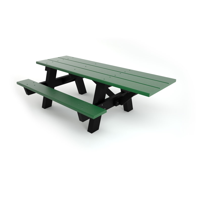 Table à cadre en A Montelongo ADA, Aucun, Vert