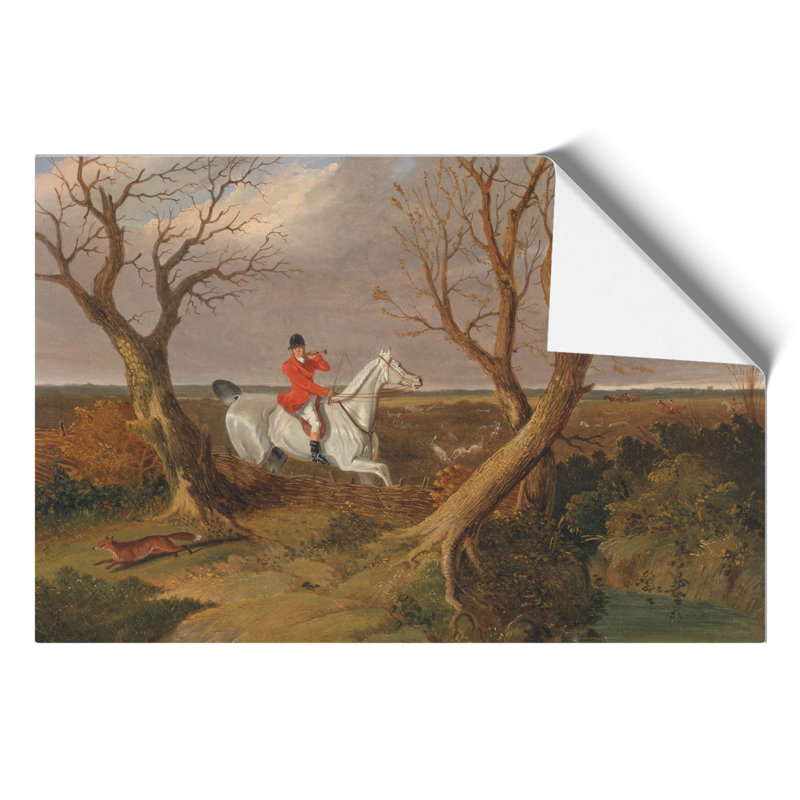 The Suffolk Hunt by John Frederick Herring - Frameless Print, 21cm H x 30cm W x 0.1cm D