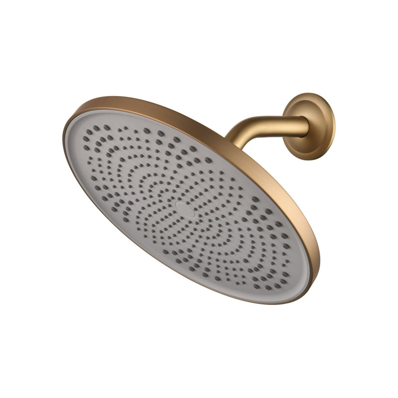 Pomme de douche réglable multifonctionnelle de luxe, Or