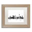 « san antonio texas horizon bw », reproduction d’impression sur toile encadrée-17765549-40056578-69372219