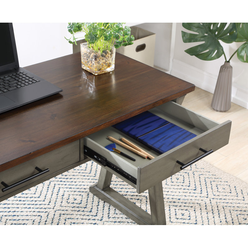 Bureau Coachella, Brun foncé / gris