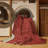 Machine Washable Solid Brown Area Rug-1930593814