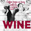 « wine », impression sur bois-22824482