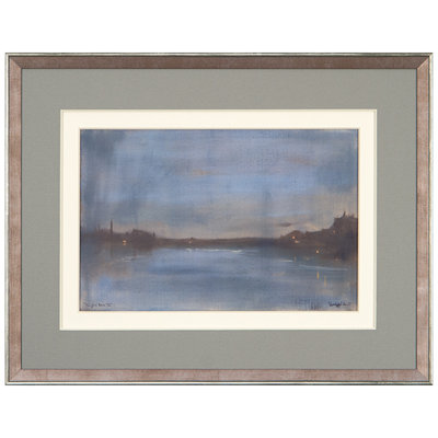 Night Blue IV Print by Daughdrill