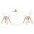 Kids Table Set With 2 Chairs