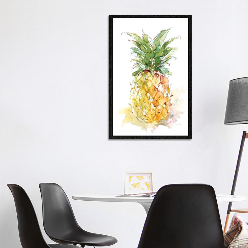 Delicious Ripe II by Carol Robinson - Painting on Canvas, 66.04 cm H x 45.72 cm W, Black Framed Canvas