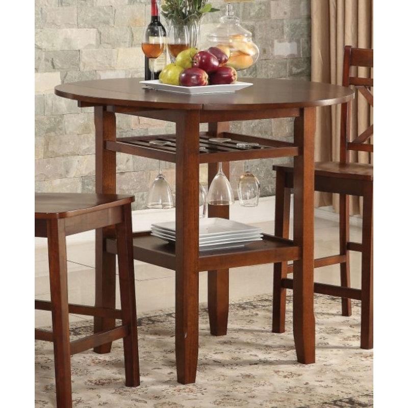 Elguja Counter Height Table, Cherry