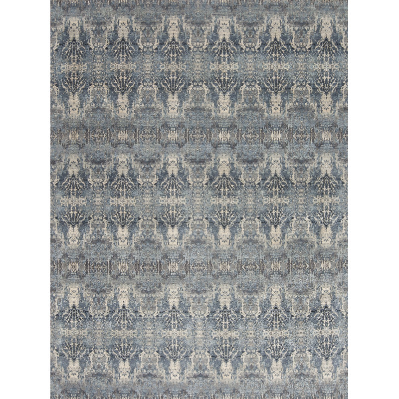 Impressions Hand Knotted Area Rug, Rectangle 10' x 14'