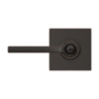 Latitude Lever with Collins Trim Bed and Bath Lock