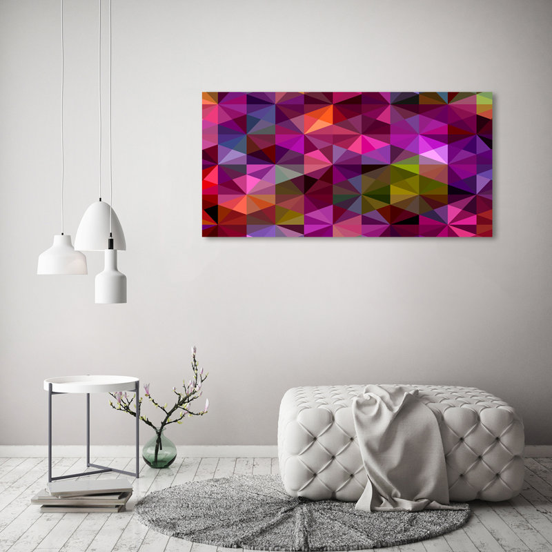 Waves Abstraction - Wrapped Canvas Print