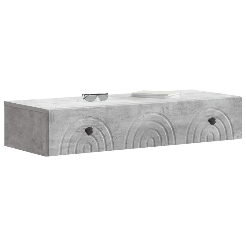 End Table, Concrete Grey