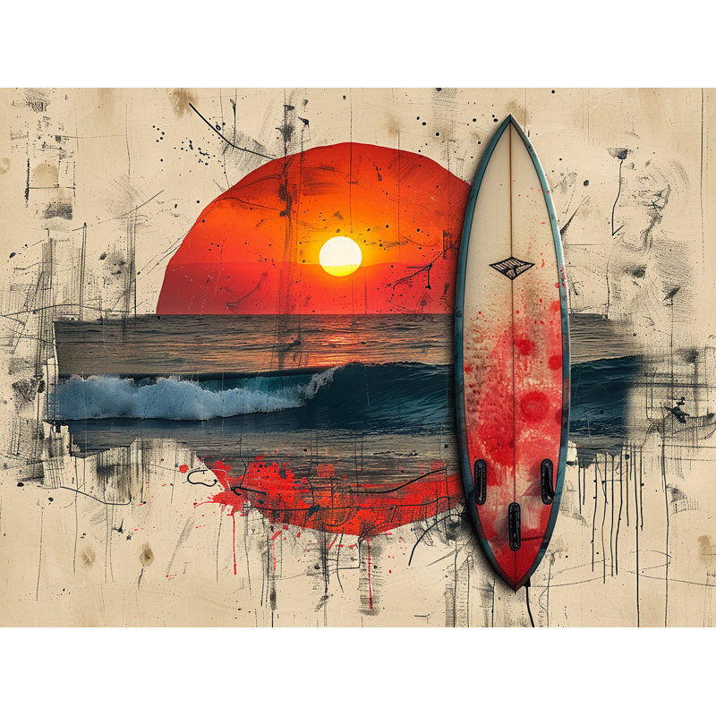 Coussin Surf, H 18 po x l 18 po