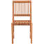 Knouse Outdoor Teak Dining Side Chair