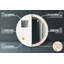 Huldar Glass Flat Wall Mirror