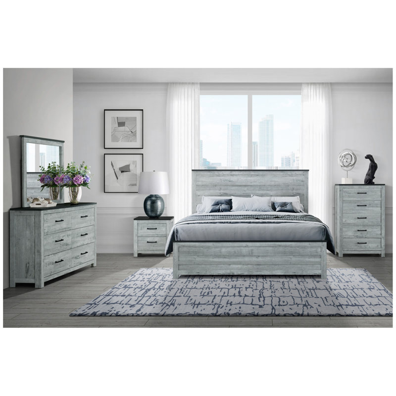 Table de chevet KICKS GREY WASH