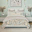 Evelina Abstract Button-Tufted Comforter