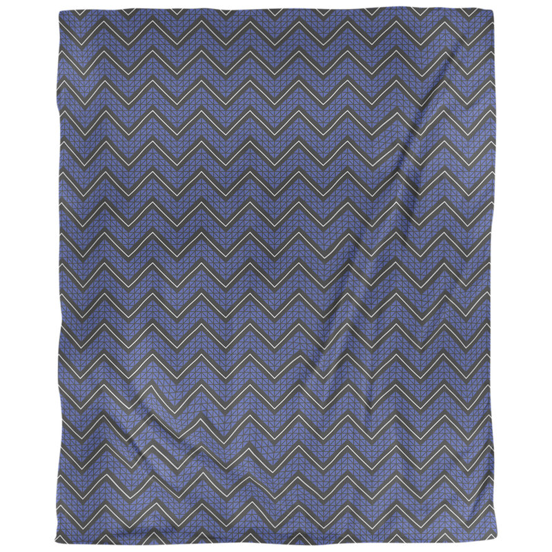 Tissu décoratif à la main, Lin huître palazzo, L 54 po x l 36 po, Bleu