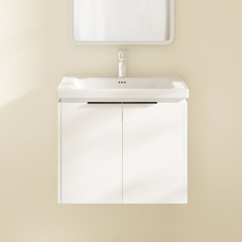 Ensemble de meuble-lavabo simple 23,2 po avec plateau en céramique Arnwith