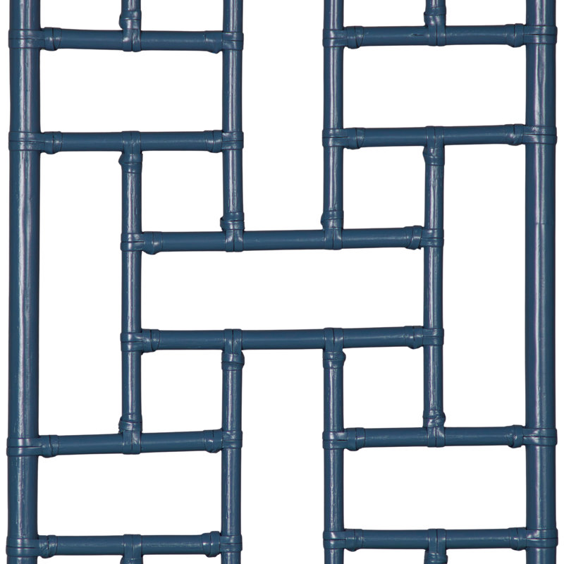 Lit plateforme Ohana, Bleu marine, Simple