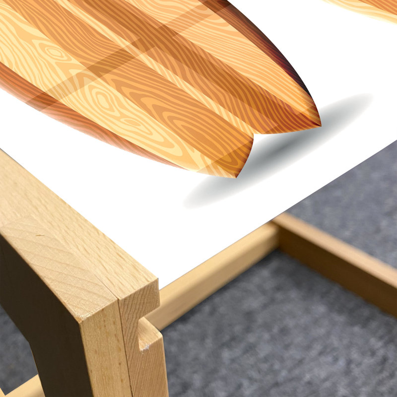 Ingeborga Sled Coffee Table, 90cm H x 62cm W x 40cm D