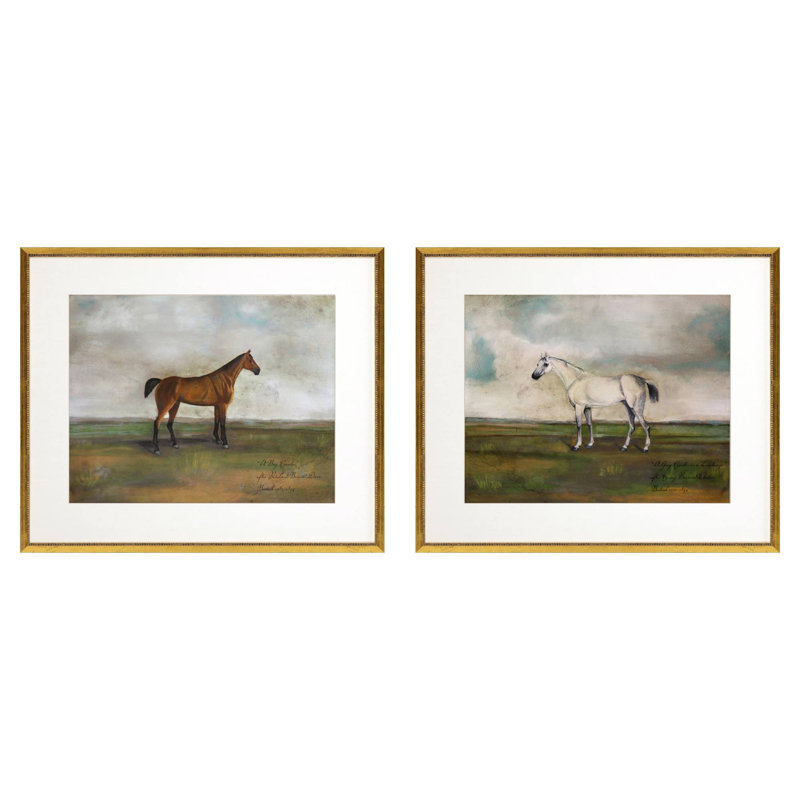 Equestrian I Framed Print