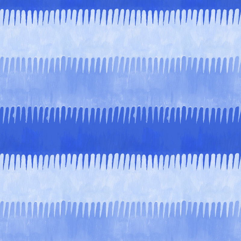 Cabana Stripe - Blues Wallpaper