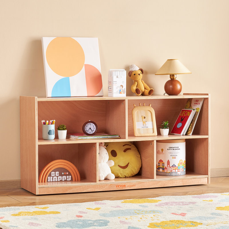 121.9cm W Manufactured Wood Shelving Unit